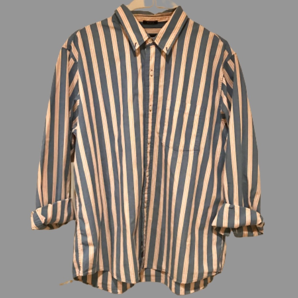 Abercrombie & Fitch long sleeve cotton shirt xl-worn once. "MUSCLE FIT"